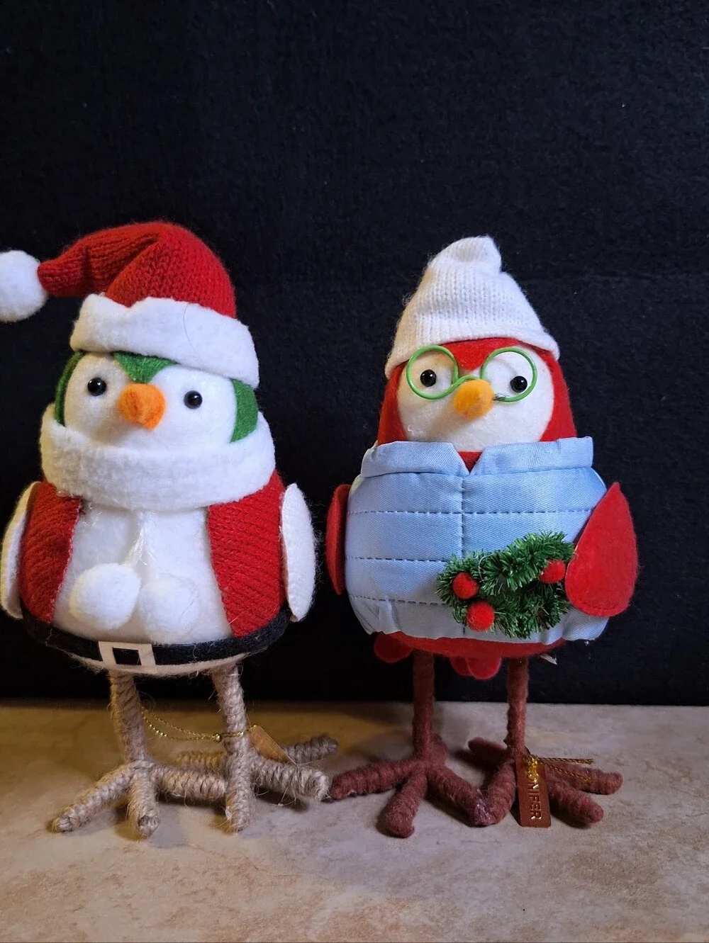 Target Featherly Friends Winter 2024 Conifer Puffy Vest Cheeryble Santa Hat 7